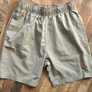 RBX Boys Beige Athletic Shorts